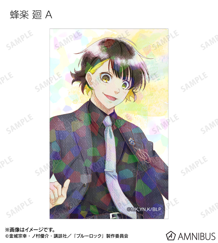 BLUE LOCK_คอลเลกชันชุดสูท Ani-Art aqua label การ์ดภาพประกอบโฮโลแกรม (สุ่ม 18 แบบ)