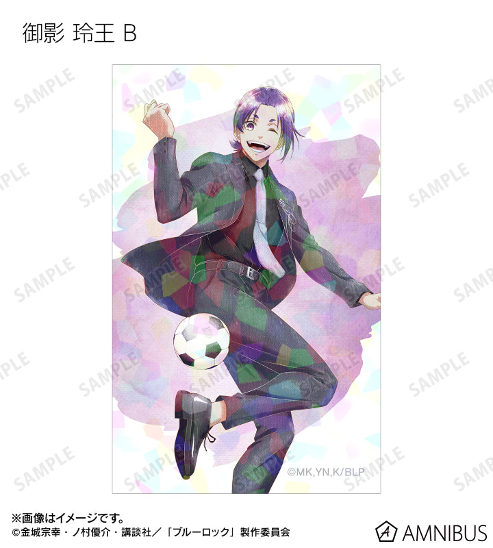 BLUE LOCK_คอลเลกชันชุดสูท Ani-Art aqua label การ์ดภาพประกอบโฮโลแกรม (สุ่ม 18 แบบ)