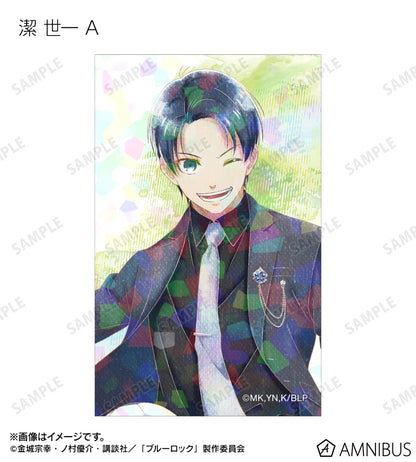 BLUE LOCK_คอลเลกชันชุดสูท Ani-Art aqua label การ์ดภาพประกอบโฮโลแกรม (สุ่ม 18 แบบ)