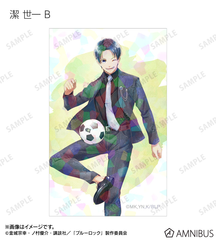 BLUE LOCK_คอลเลกชันชุดสูท Ani-Art aqua label การ์ดภาพประกอบโฮโลแกรม (สุ่ม 18 แบบ)