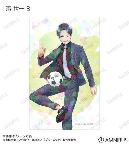 BLUE LOCK_คอลเลกชันชุดสูท Ani-Art aqua label การ์ดภาพประกอบโฮโลแกรม (สุ่ม 18 แบบ)