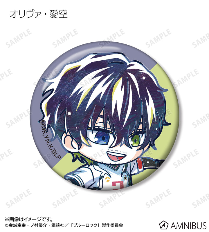 BLUE LOCK_Trading Chibi Ani-Art vol.2 Can Badge [Blind Bag Total 11 Types]