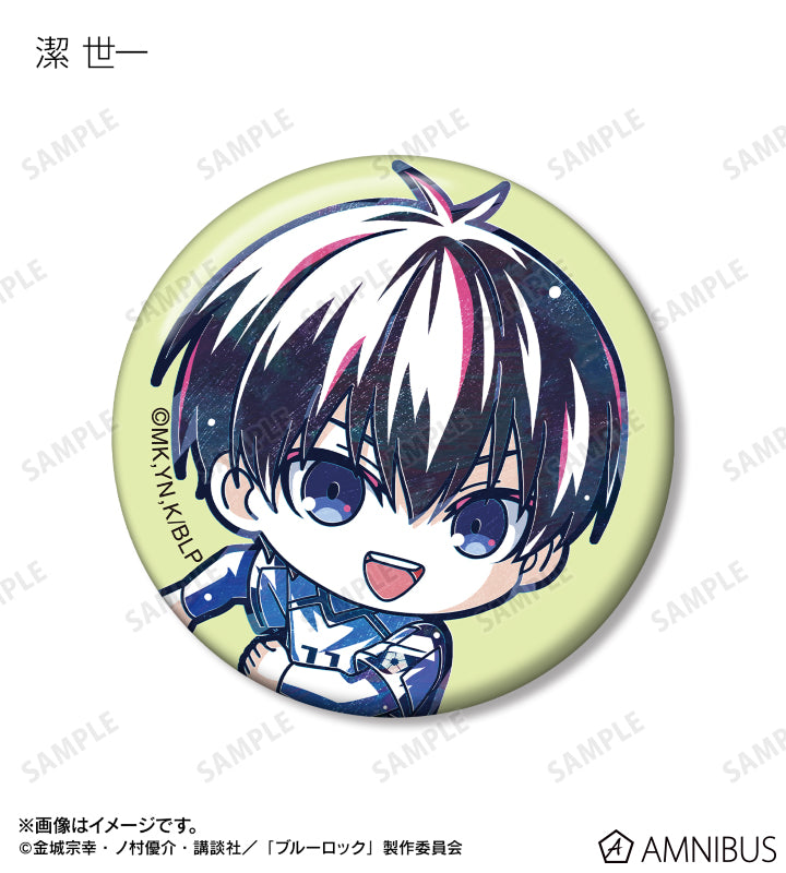 BLUE LOCK_Trading Chibi Ani-Art vol.2 Can Badge [Blind Bag Total 11 Types]