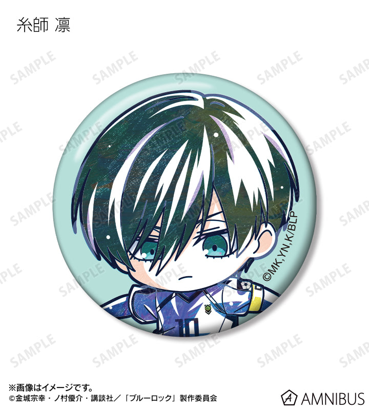 BLUE LOCK_Trading Chibi Ani-Art vol.2 Can Badge [Blind Bag Total 11 Types]