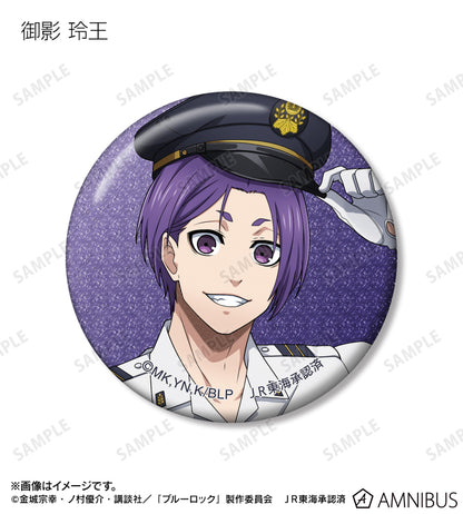 BLUE LOCK_คอลเลกชันพนักงานสถานีรถไฟ เข็มกลัดกลิตเตอร์ (สุ่ม 10 แบบ)