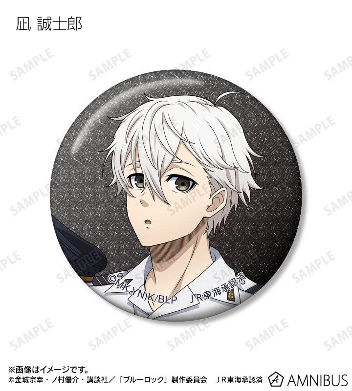 BLUE LOCK_คอลเลกชันพนักงานสถานีรถไฟ เข็มกลัดกลิตเตอร์ (สุ่ม 10 แบบ)