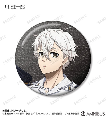 BLUE LOCK_คอลเลกชันพนักงานสถานีรถไฟ เข็มกลัดกลิตเตอร์ (สุ่ม 10 แบบ)