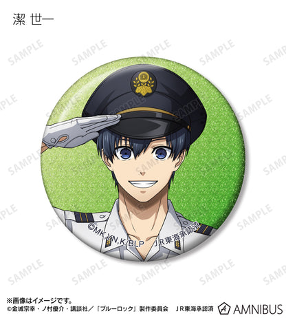 BLUE LOCK_คอลเลกชันพนักงานสถานีรถไฟ เข็มกลัดกลิตเตอร์ (สุ่ม 10 แบบ)