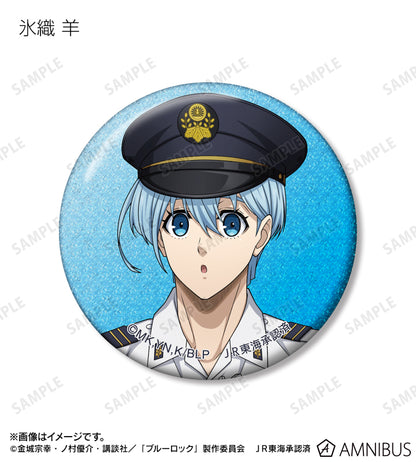 BLUE LOCK_คอลเลกชันพนักงานสถานีรถไฟ เข็มกลัดกลิตเตอร์ (สุ่ม 10 แบบ)