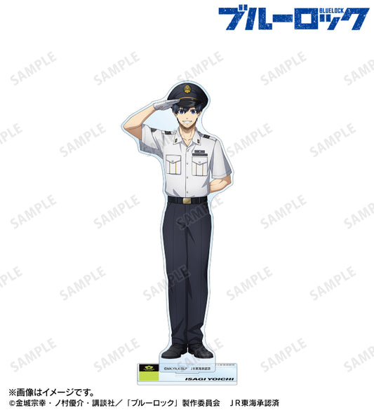 BLUE LOCK_Station Attendant ver. BIG Acrylic Stand - Yoichi Isagi