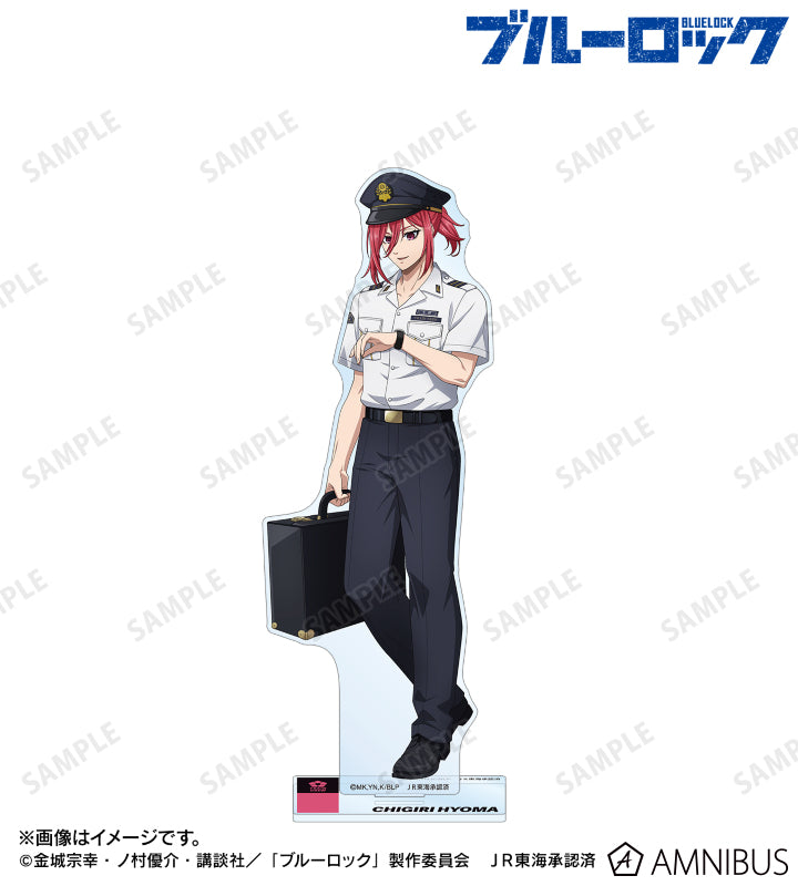 BLUE LOCK_Station Attendant ver. BIG Acrylic Stand - Hyoma Chigiri