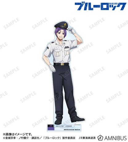BLUE LOCK_คอลเลกชันพนักงานสถานีรถไฟ สแตนด์อะคริลิกขนาดใหญ่ - Reo Mikage