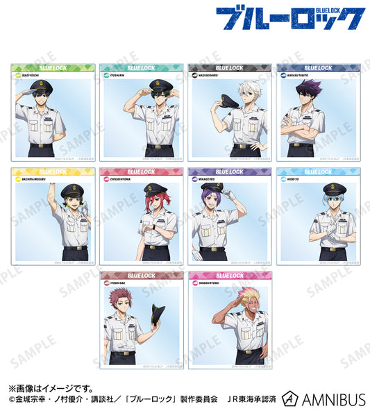 BLUE LOCK_Station Attendant ver. Trading SNS-Style Acrylic Card [Blind Bag Total 10 Types]