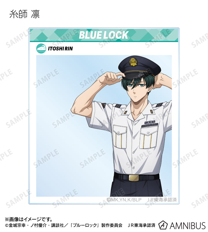 BLUE LOCK_Station Attendant ver. Trading SNS-Style Acrylic Card [Blind Bag Total 10 Types]