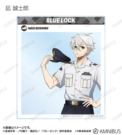 BLUE LOCK_Station Attendant ver. Trading SNS-Style Acrylic Card [Blind Bag Total 10 Types]