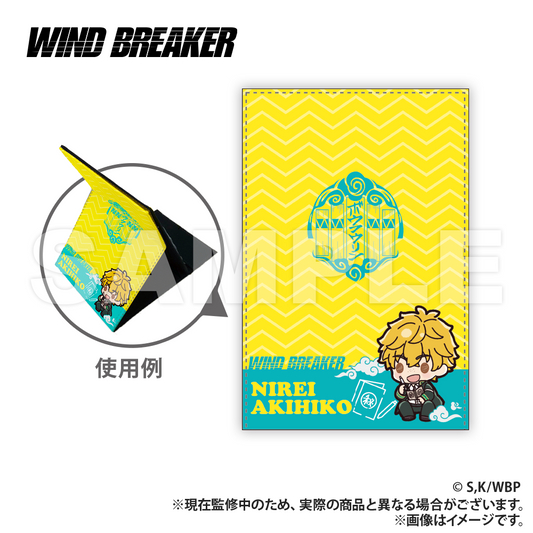 WIND BREAKER_Leather Folding Mirror (PUCHI KYUN Series)  -  Akihiko Nirei
