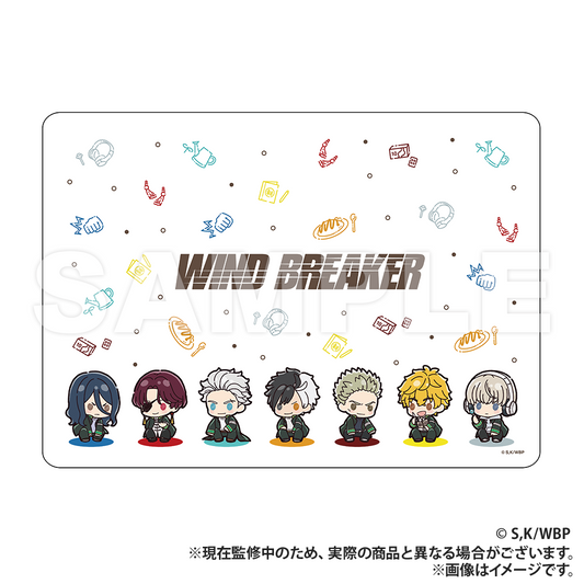 WIND BREAKER_Gaming Mouse Pad (PUCHI KYUN Series)  -  white