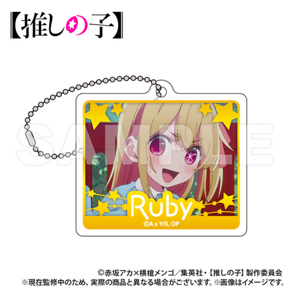[Oshi no ko]_Acrylic Block Keychain [Blind Bag Total 7 Types]