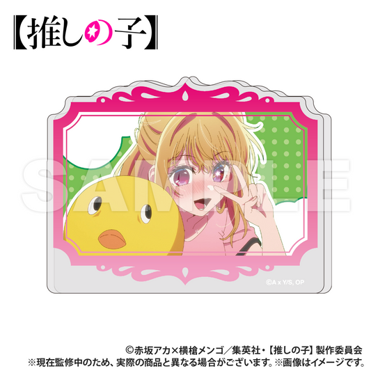 [Oshi no ko]_Standing Acrylic Stand  -  Ruby
