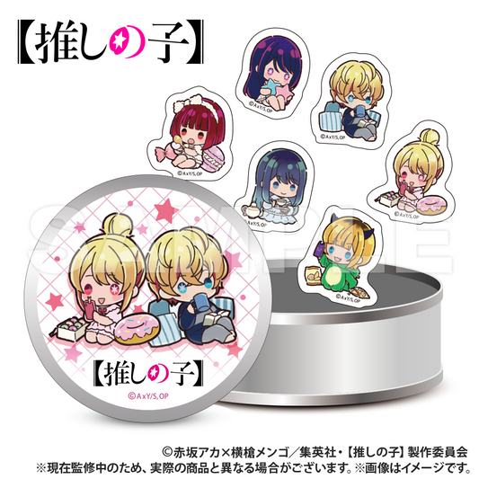 [Oshi no ko]_Sticker in Can (PUCHI KYUN Series)