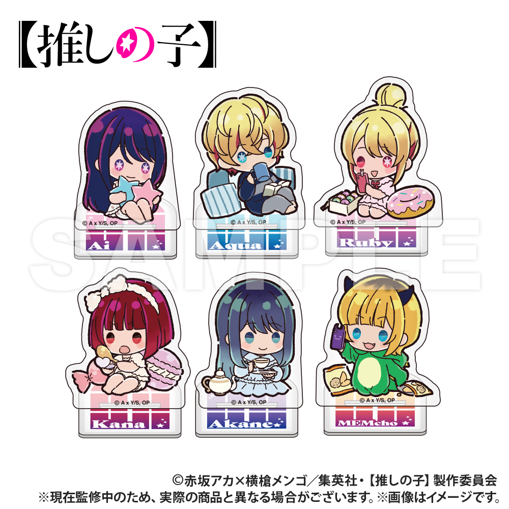 [Oshi no ko]_Mini Mini Acrylic Stand (PUCHI KYUN Series) [Blind Bag Total 7 Types]