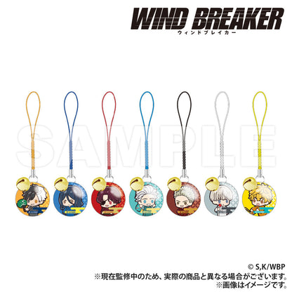 WIND BREAKER_Glass Charm with Bell (PUCHI KYUN Series) [Blind Bag, Total 7 Types]