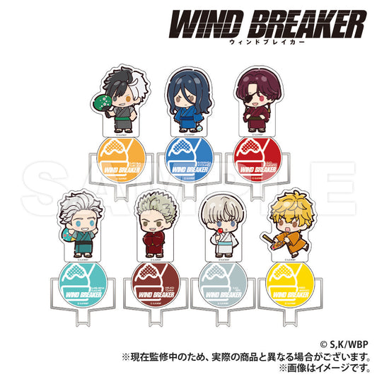 WIND BREAKER_Acrylic Magnet Hook (PUCHI KYUN Series)  -  Akihiko Nirei