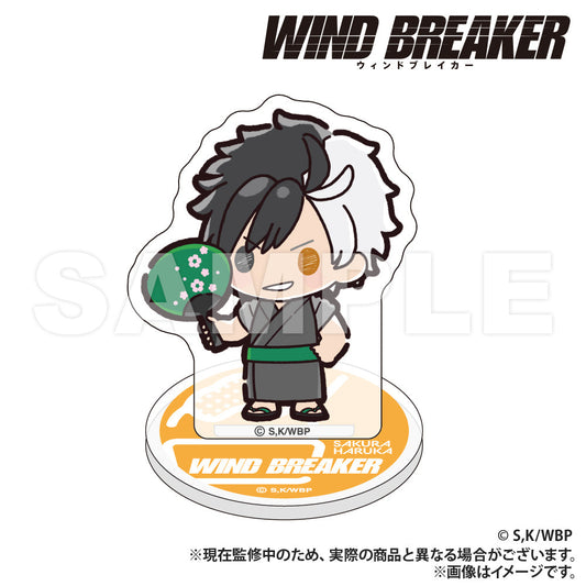 WIND BREAKER_Mini Mini Acrylic Stand ver.2 (PUCHI KYUN Series)  -  Sakura