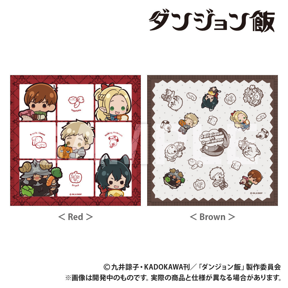 Delicious in Dungeon_Hand Towel (PUCHI KYUN Series)  -  (Red)
