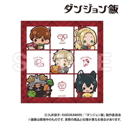 Delicious in Dungeon_Hand Towel (PUCHI KYUN Series)  -  (Red)