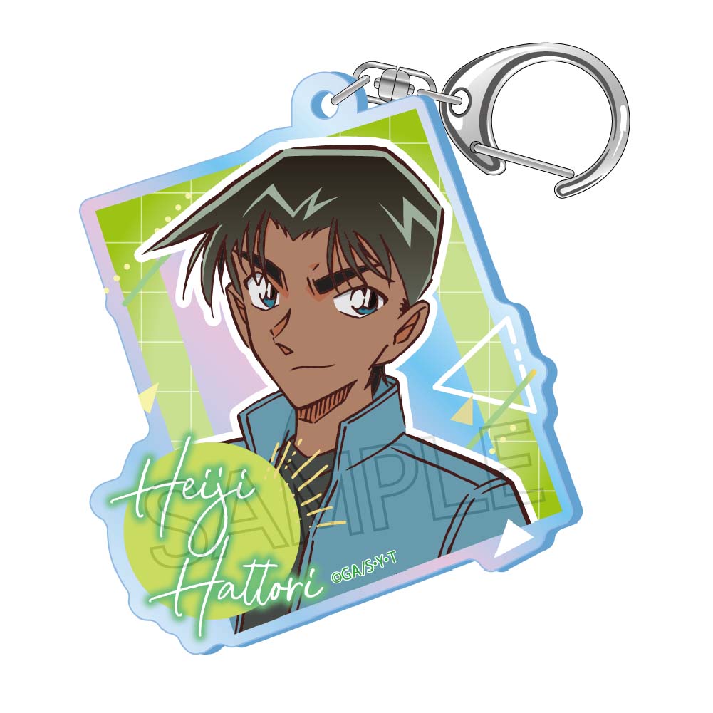 Detective Conan_Style Up Series Vol.2 Aurora Acrylic Keychain  -  Heiji Hattori