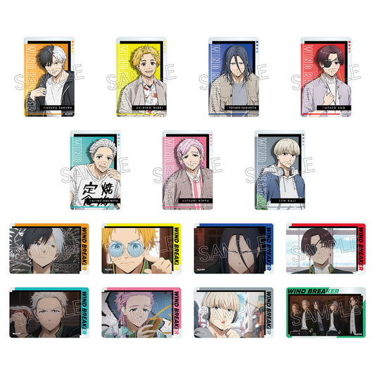 WIND BREAKER_Random Clear Card [Blind Bag Total 15 Types, 2 pieces per pack]