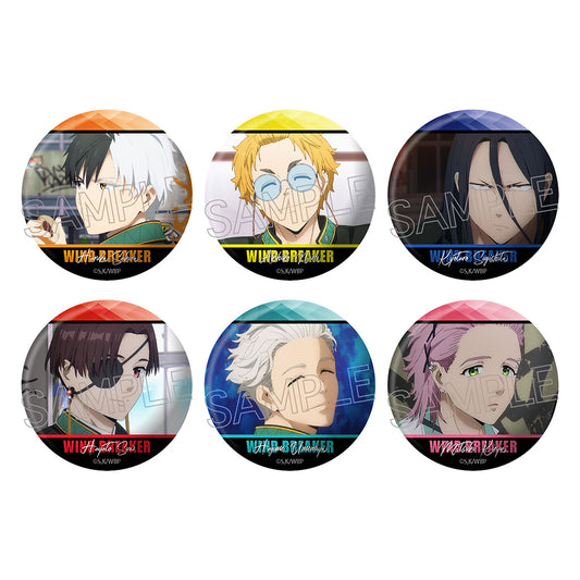 WIND BREAKER_Random Characters Facial Can Badge [Blind Bag Total 6 Types]