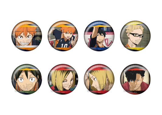 Haikyu!!_Trading Hyakumensou Can Badge vol.4 เข็มกลัด (Blind Box 8 แบบ)