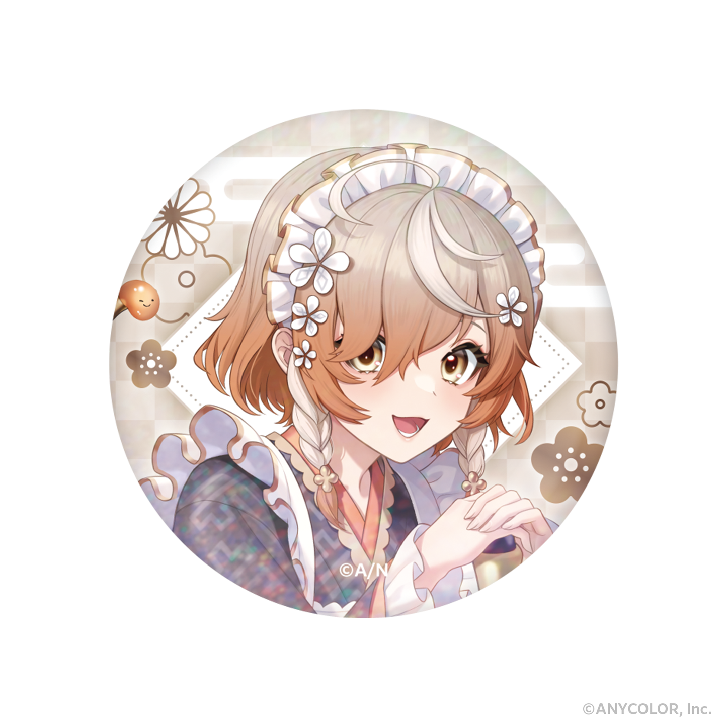 Nijisanji_Denauth_Hologram Can Badge - Klara Charmwood①