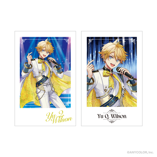 NIJISANJI_การ์ดสไตล์ภาพถ่าย 2 ใบ - Yu Q. Wilson