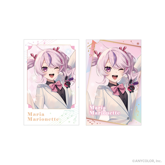 NIJISANJI_การ์ดสไตล์ภาพถ่าย 2 ใบ - Maria Marionette