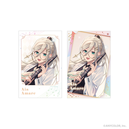 NIJISANJI_Photo-Style Card 2-Piece Set - Aia Amare