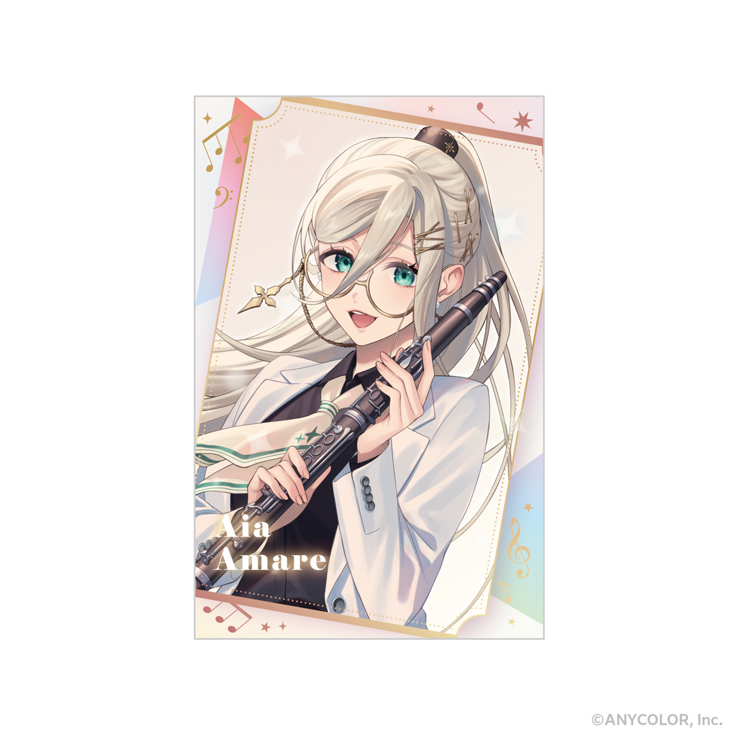 NIJISANJI_Photo-Style Card 2-Piece Set - Aia Amare