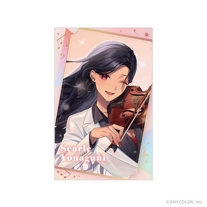 NIJISANJI_Photo-Style Card 2-Piece Set - Scarle Yonaguni