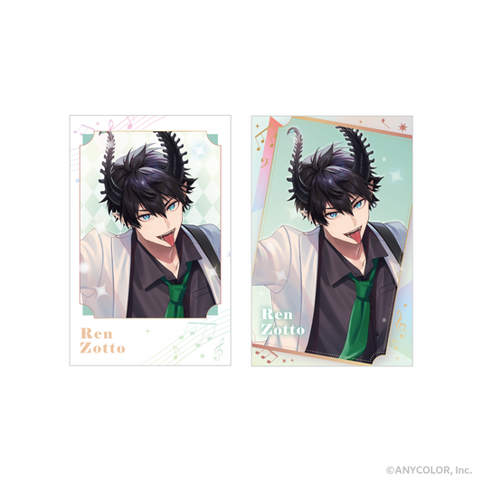 NIJISANJI_การ์ดสไตล์ภาพถ่าย 2 ใบ - Ren Zotto