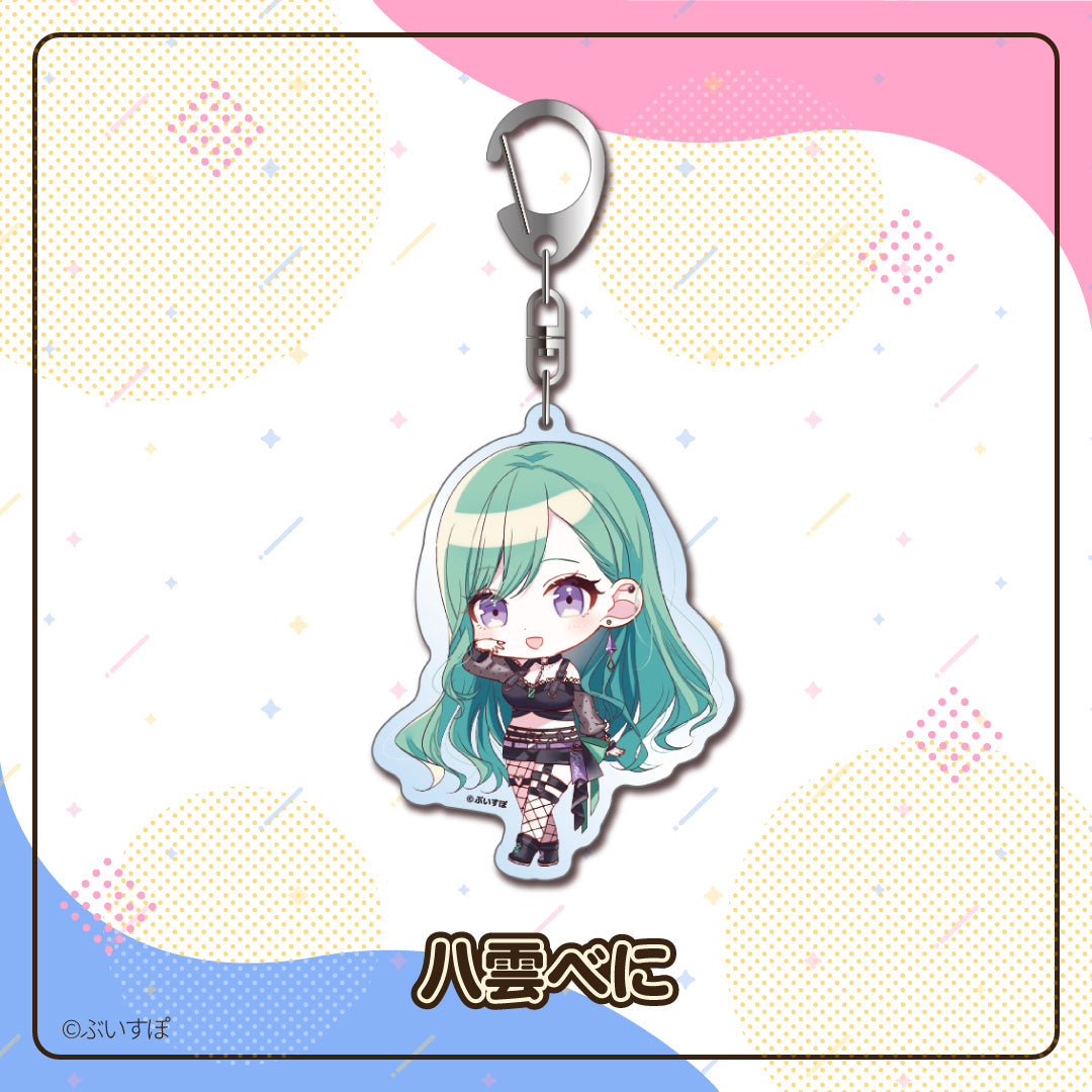 VSPO!_พวงกุญแจอะคริลิก - Beni Yakumo