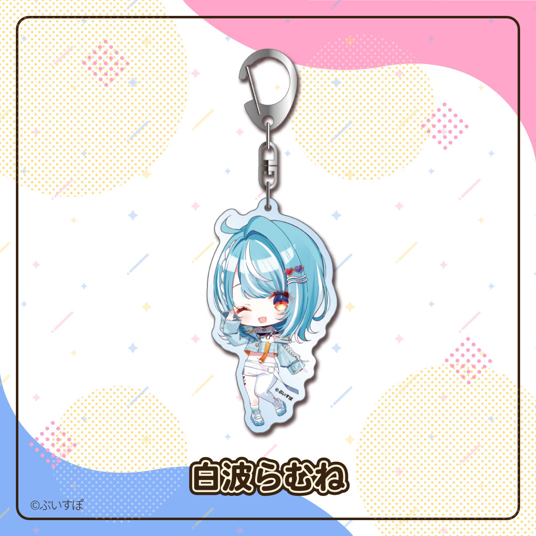VSPO!_Acrylic Keychain  -  Ramune Shiranami