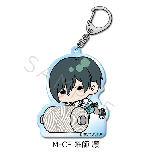 BLUELOCK_Vol.6 Acrylic Keychain  -  M-CF Rin Itoshi