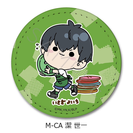 BLUELOCK_Vol.6 Leather Badge (Round)  -  M-CA Yoichi Isagi