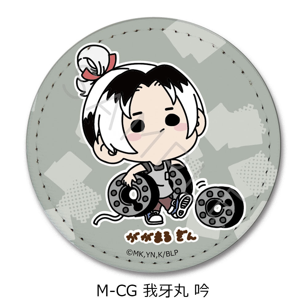 BLUELOCK_Vol.6 Leather Badge (Round)  -  M-CG Gin Gagamaru