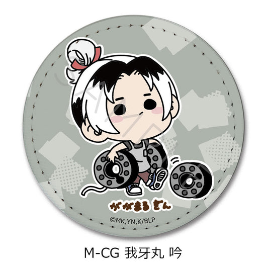 BLUELOCK_Vol.6 Leather Badge (Round)  -  M-CG Gin Gagamaru