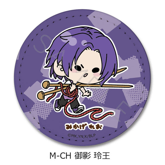 BLUELOCK_Vol.6 Leather Badge (Round)  -  M-CH Reo Mikage