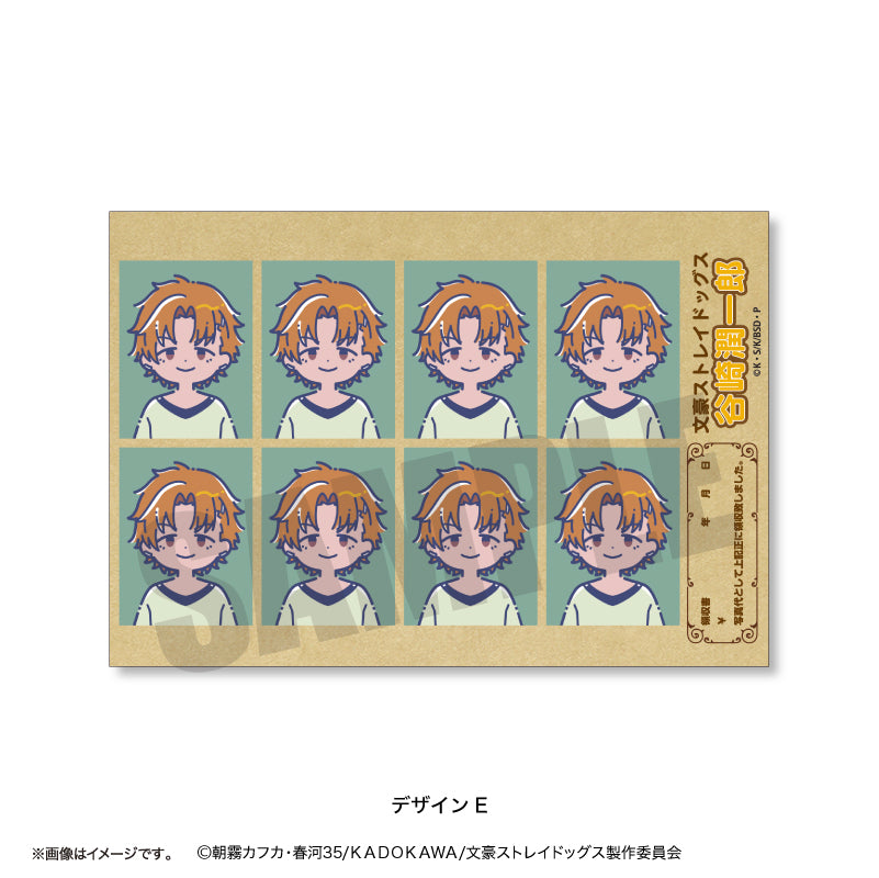 Bungo Stray Dogs_สติกเกอร์สไตล์รูปถ่าย ID Retropop - E - Junichiro Tanizaki