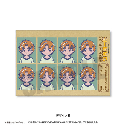 Bungo Stray Dogs_สติกเกอร์สไตล์รูปถ่าย ID Retropop - E - Junichiro Tanizaki